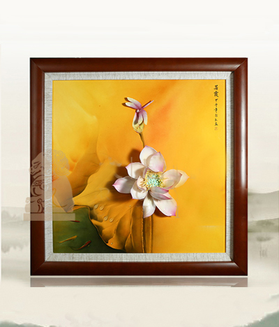 【瓷板画】若霞