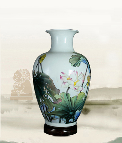 【花瓶】荷花瓶