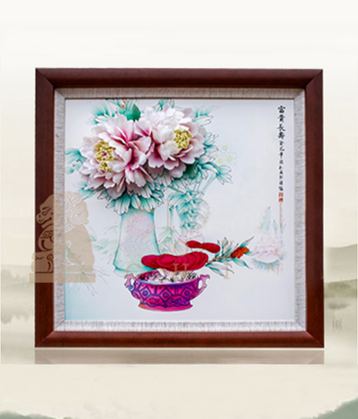 【瓷画板】富贵长寿